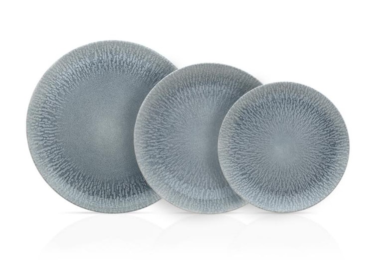 Σερβίτσιο Φαγητού Σετ 20τμχ In-glaze Stoneware Neptune Blue CRYSPO TRIO 25.098.40 (Χρώμα: Μπλε, Υλικό: Stoneware, Μέγεθος: Σετ) - CRYSPO TRIO - 25.098.40